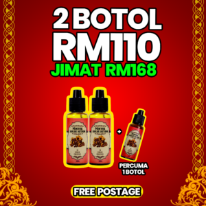 SET 2 BOTOL + PERCUMA 1 BOTOL
