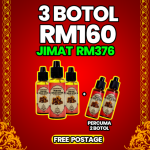 SET 3 BOTOL + PERCUMA 2 BOTOL